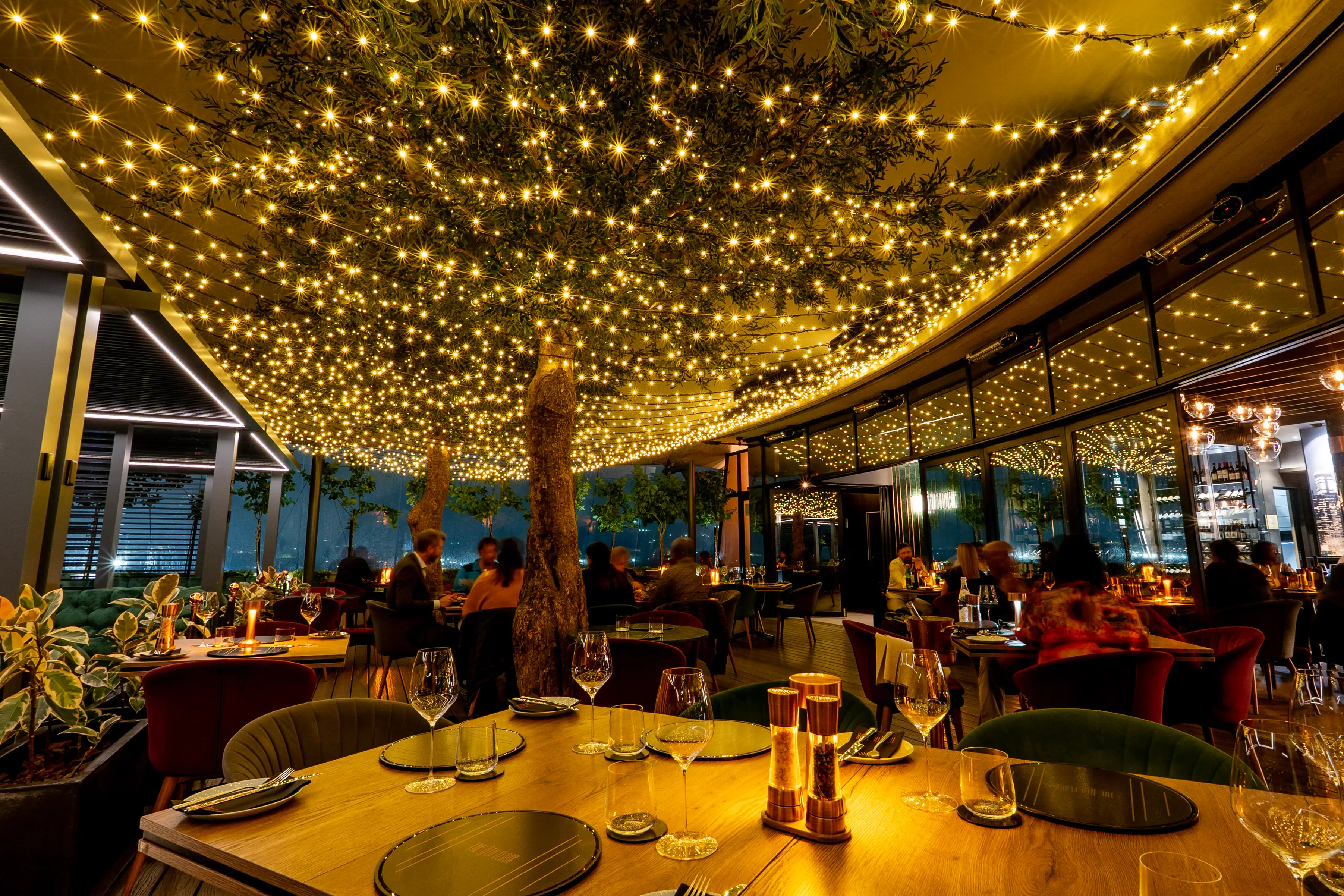 The 11th Floor rooftop dining room
